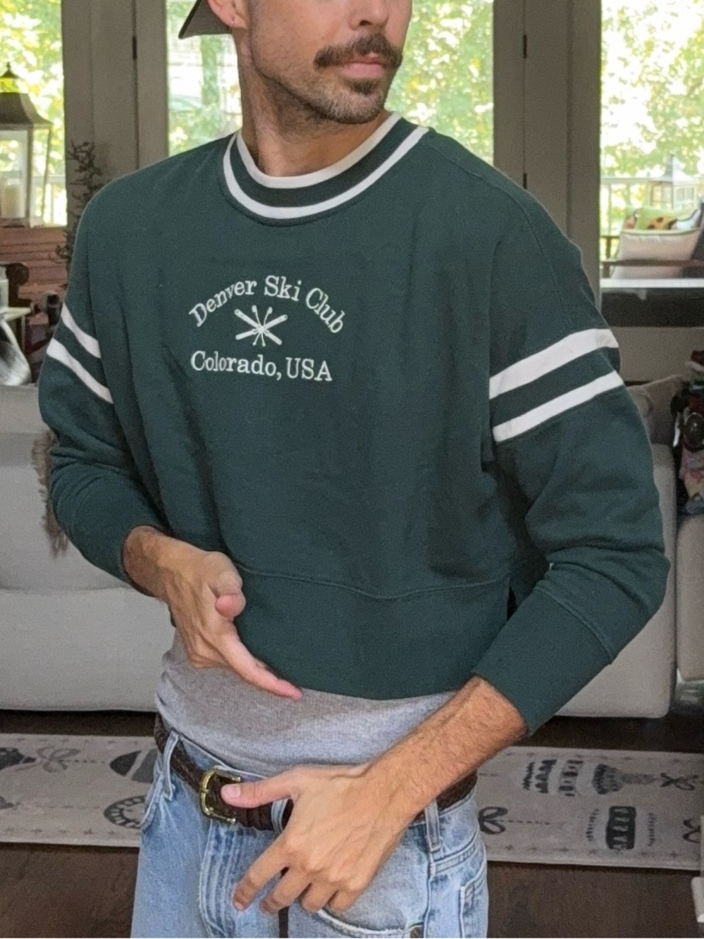 Abercrombie Denver Ski Club Sweatshirt ⛷️